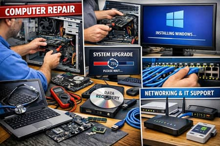 computer repair windows installation and networking services
