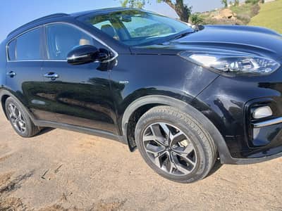 ALHAMDULILLAH total genuine kia sportage awd chery black