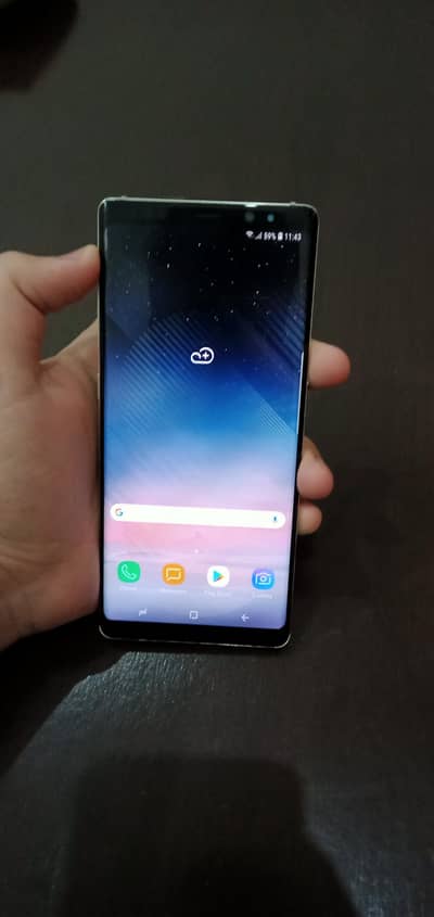 excellent condition Samsung note 8 used for 1 Month only