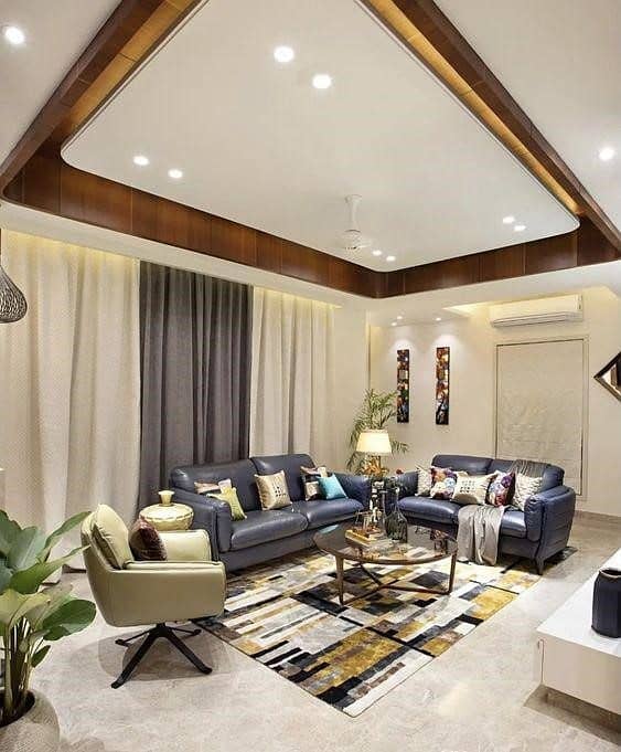 False Ceiling - Pop Ceiling - 2x2 Ceiling - Gypsum Ceiling - Ceiling 17