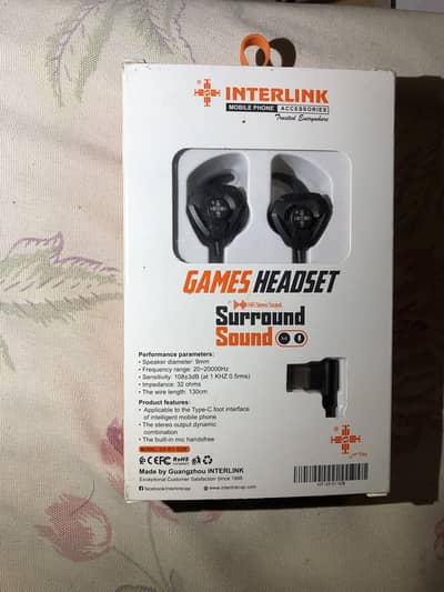 Fully new handfree with box and mic