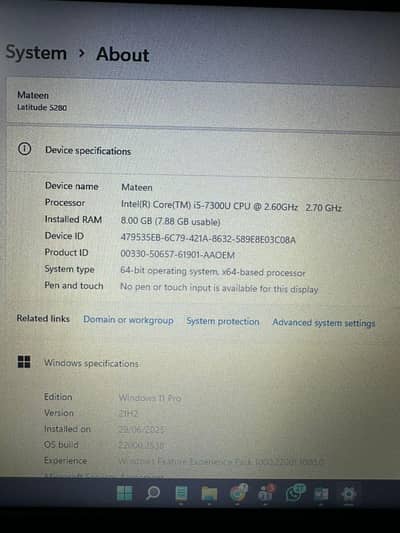 Dell Core i5 7th Generation