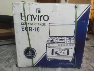 Enviro 5 burners Cooking range