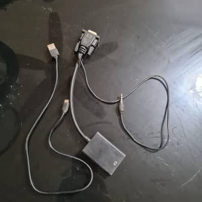 VGA to HDMI adaptor converter cable