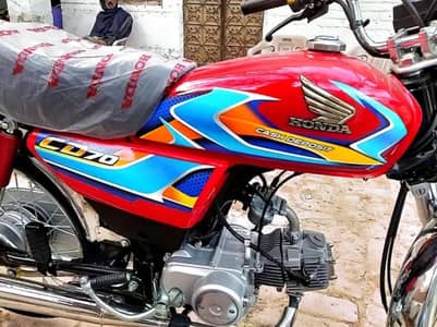 Honda CD 70  2026 zero meter
