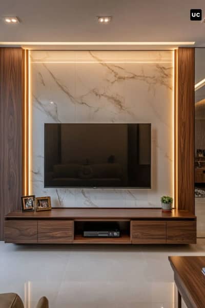Media wall - Tv Console - Led Console - Decoration - Media Wall Units
