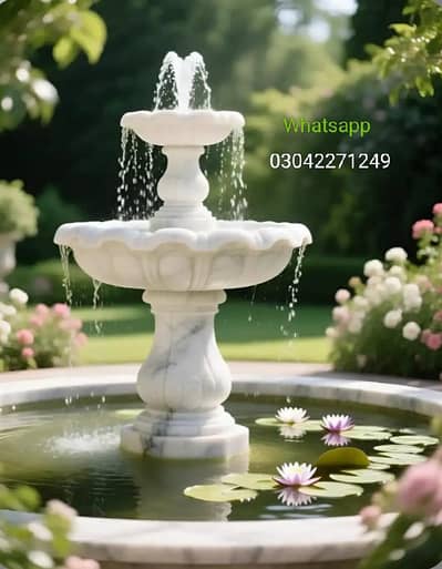 fountain/marble water fountain /garden
