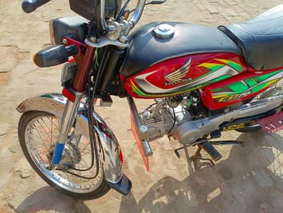 Honda CD 70 condition clear documents clear