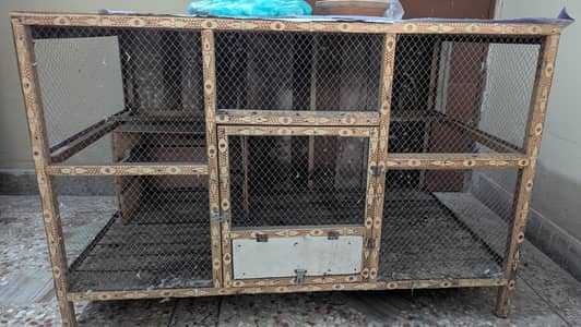 wodden cage