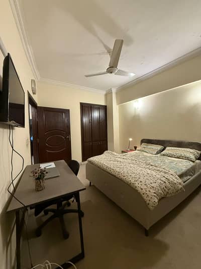 Fully Furnished 1 Room In 3 Bedroom Flat