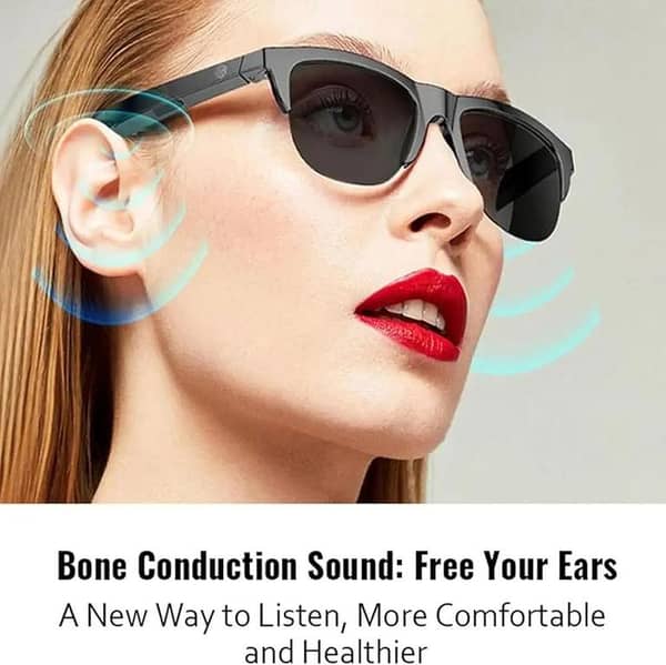 Ai Smart Glasses Original Stock Limited Time Description AI Smart Bluetooth Glasses Eyewear with Music & Call Support NO NEED Earbuds