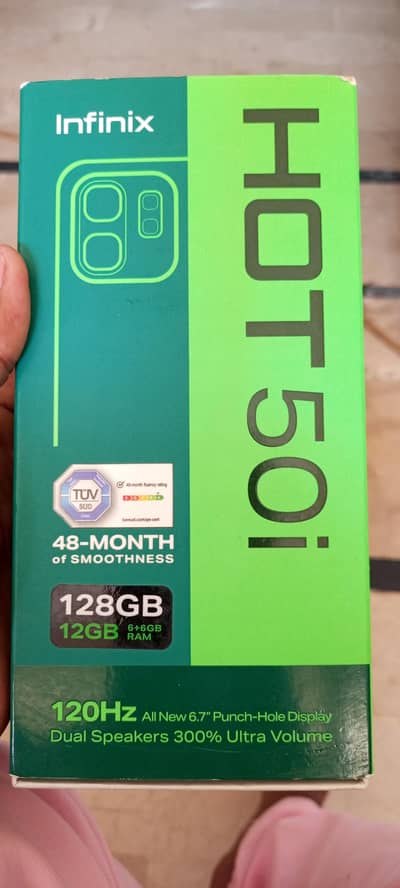 Infinix hot 50i 6+6/128 03160323010