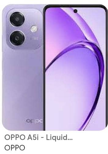 OPPO A5I in warranty with box