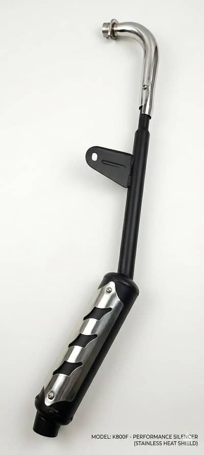 70cc Cafe Racer Exhaust - Universal Fit for China Bikes