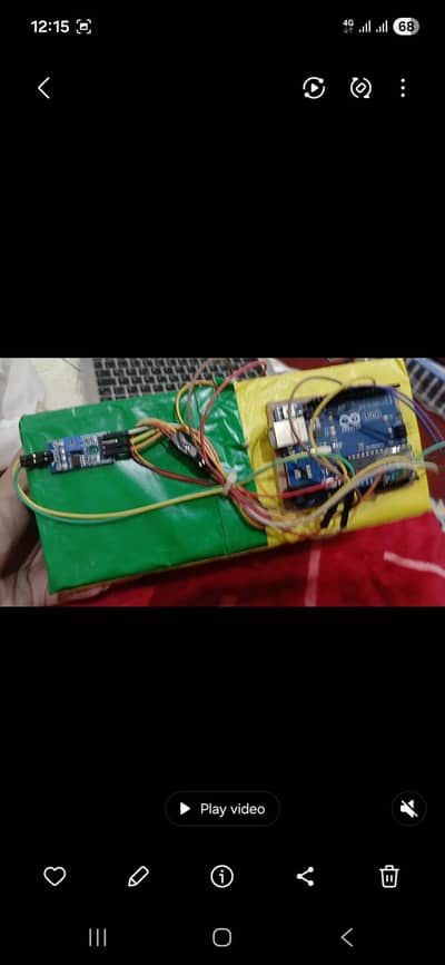 iot project (Dry and wet waste segregation system)