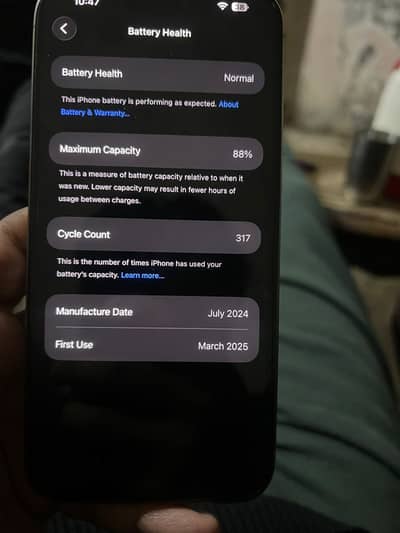 I phone is 15 pro max (jv)