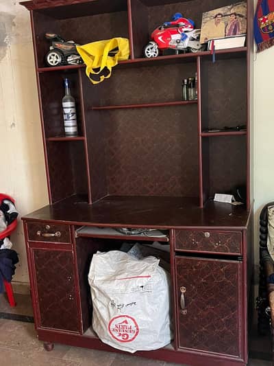 Solid Wood Custom-Made Study & Computer Table Handmade