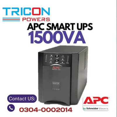 APC UPS 1500VA SMT15001 Imported Used