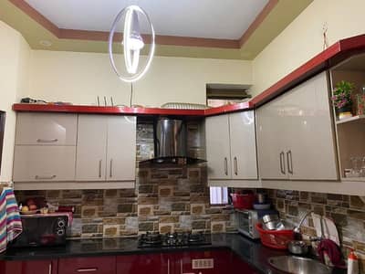 Leased Likely Brand New 3 Bed D/D 3rd Floor Flat For Sale At Punjabi Saudagaran Multipurpose Society Phase 1 Near By Sumaira Chowk Sector 25 Scheme 33, Khi.