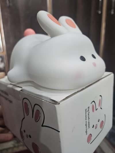 silicone rabbit bunny lamp