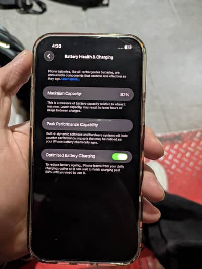 13 pro max waterpack no fault 82% 128 GB