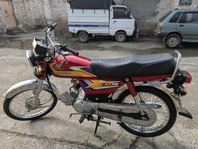 Honda CD 70 2025 Model