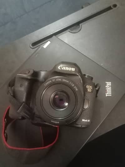 Canon 5d Mark iii With 50mm stm lens 1.8