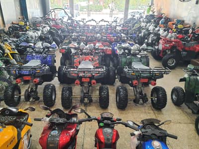 New stock Atv quad 4 wheels delivery all Pakistan