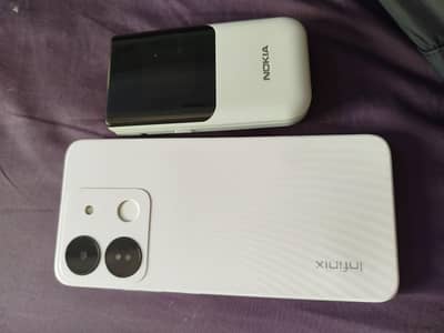 Urgent Sale infinix smart 7 HD PTA Approved  and Nokia 2710 Flip