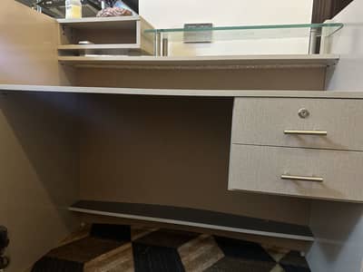 Brand new grey reception table  for sale