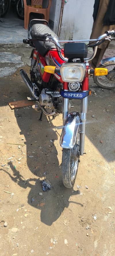 Hi speed motorcycle 2017 model