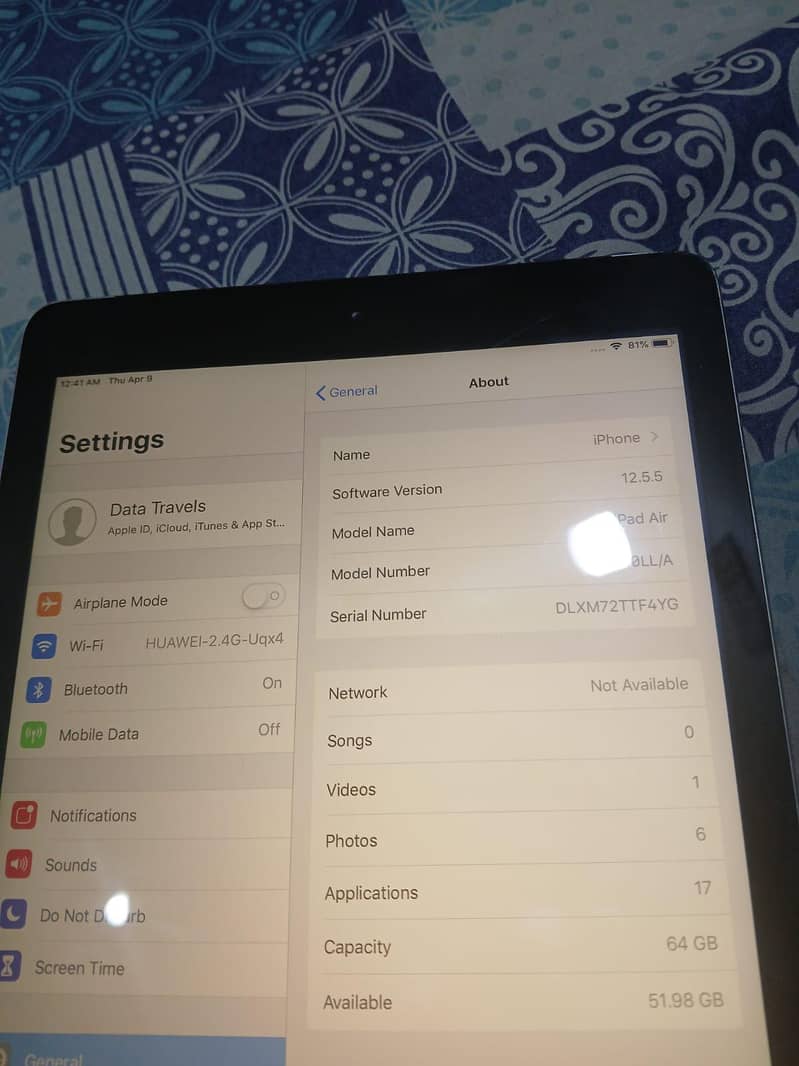 ipad air e sim addition 9