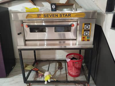 Pizza oven large piza one time