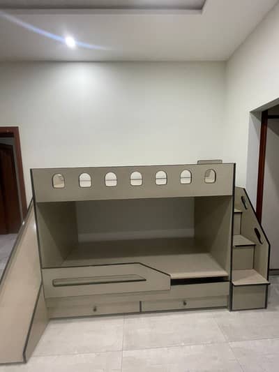 Kids Bed | Double Bed | With Mattress | With Side Slide