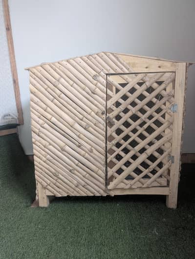 bamboo cage for cats