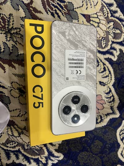 Poco c75 complete box/charger