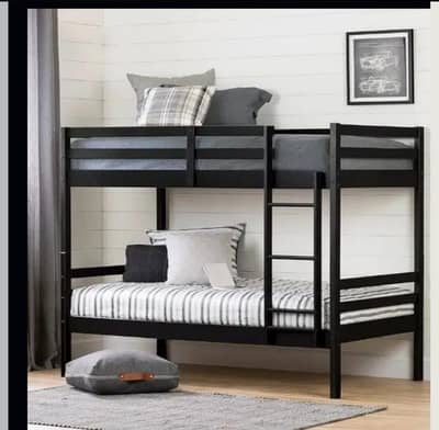 bunk bed kids bed chair rack