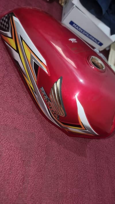 honda cg 125 2025 fuel tank and side cover