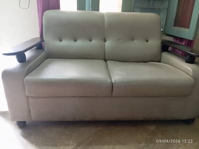 leather 4 seater
