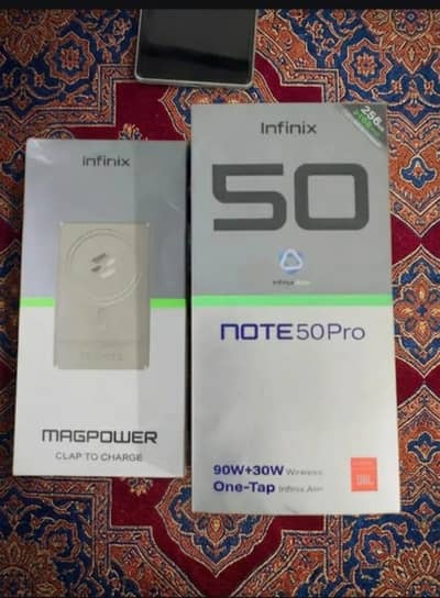 infinix Note 50 Pro condition box open