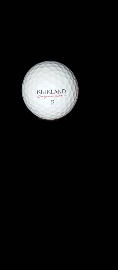 orignal  kirk land signnature golf ball price negotiable