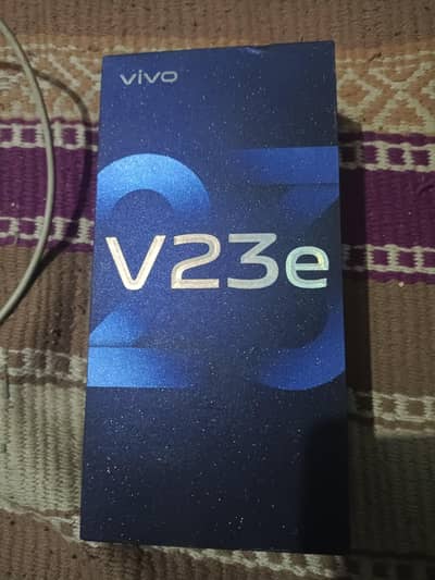 vivo V23e complete box