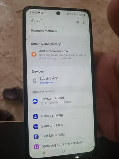 samsung a72 pta approved 8 Ron 128 ram