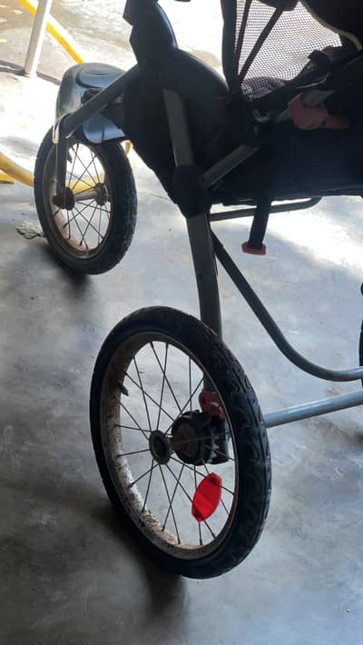 used American (baby trend) pram for sale