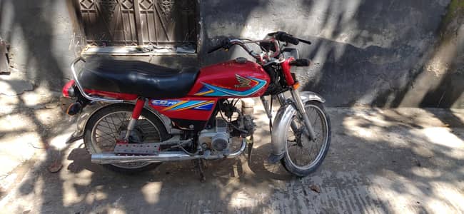 Honda Cd 70 2019  Total Genuine