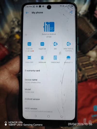 tecno spark 8pro panel tota he kam thk krta he