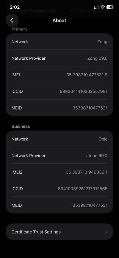 Iphone 11 official pta duel sim approved 128gb