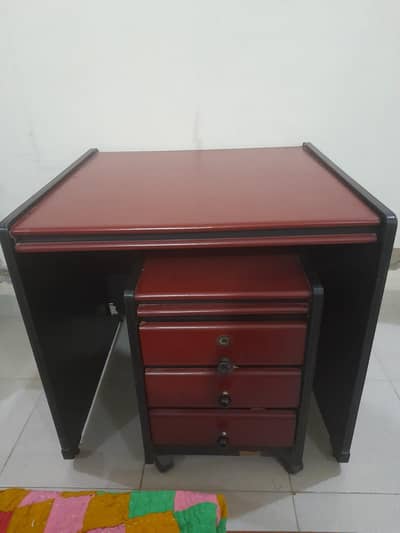 Office Table With Side Draws