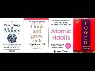 Pack of 4 best English novels