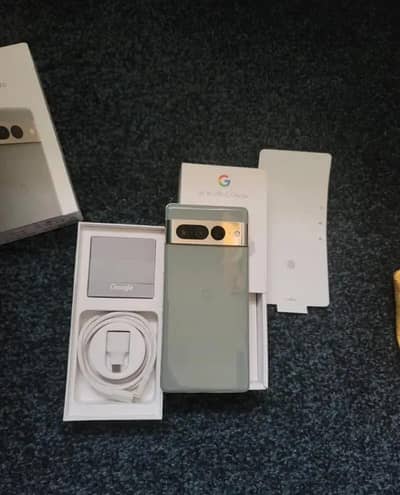 Google pixel 7 pro 12+256gb official PTA approved for sale argent